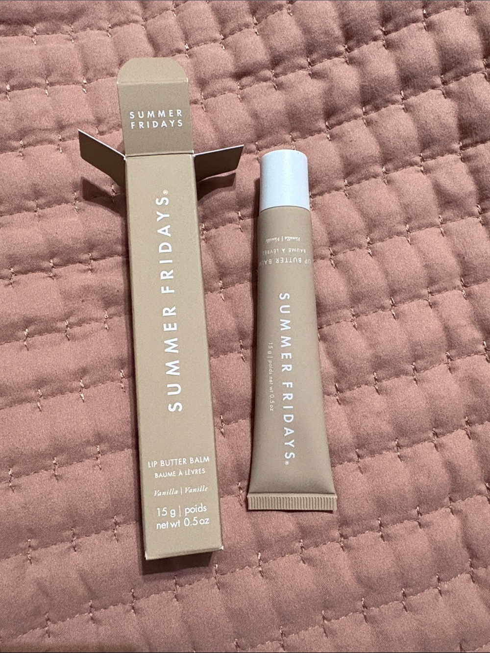 NIB Summer Friday lip butter Vanilla